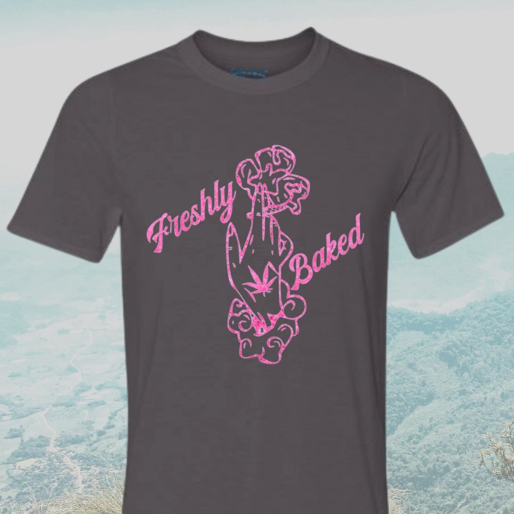 Freshly Baked Uni-Sex Cannabis 420 Soft Style T-shirt